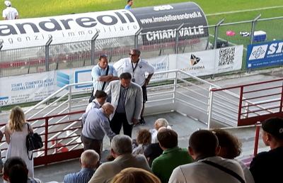 Jesina-Ascoli Picchio 0-3, a segno Cacia e Lazzari sotto gli occhi di Bellini