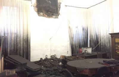 Ascoli, scosse di terremoto lesionano sede Arengo Tv in Comune