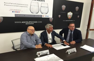 Ascoli: Bellini, Abodi e Cardinaletti su terremoto e nuovo Centro Sportivo