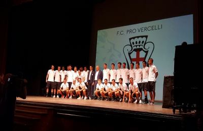 Terremoto, solidarietà dei tifosi e della dirigenza della Pro Vercelli