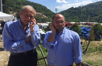 Terremoto, Castelli e Fassino nelle zone colpite ad Arquata del Tronto