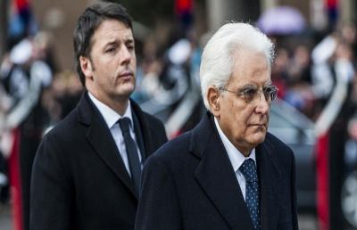 Terremoto, ad Ascoli funerali vittime marchigiane. Presenti Mattarella e Renzi