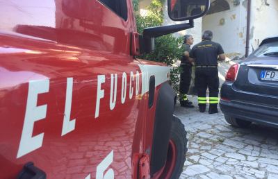 Terremoto, partiti i controlli d'agibilità dei Vigili del Fuoco nell'Ascolano