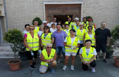 Spinetoli, successo della ''Camminata per San Pio X''