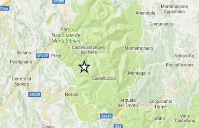 Terremoto, torna la paura nell'Ascolano. Scossa di magnitudo 3.8