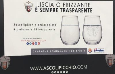Ascoli Picchio, campagna abbonamenti prolungata fino a gara con la Spal