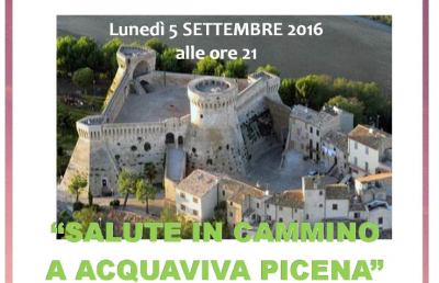 Acquaviva Picena, ancora un appuntamento con ''Salute in cammino''