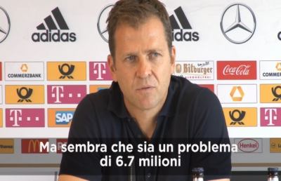 Germania, Bierhoff parla dello scandalo Beckenbauer: ''Non riguarda la squadra''