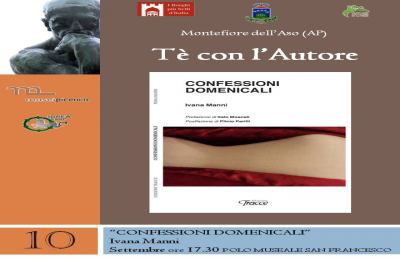 Montefiore dell’Aso, appuntamento con ''Tè con l’Autore''