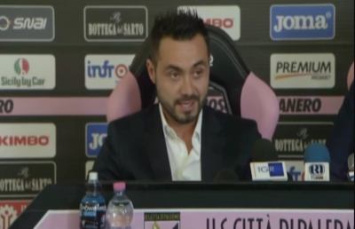 Palermo, De Zerbi si presenta: ''Ringrazio i miei giocatori, è dura entrare in corsa...''