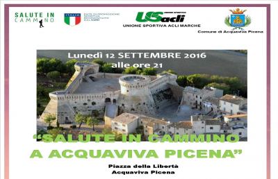 Acquaviva Picena, ancora un appuntamento con ''Salute in cammino'' 