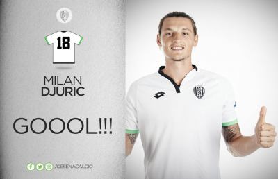 Cesena-Carpi 1-0, Djuric nel finale beffa gli emiliani dell'ex Castori