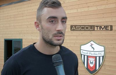 Ascoli, Bianchi: “Il mister mi vede sia da mezzala che davanti alla difesa”