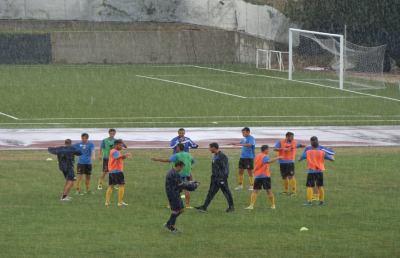 Castelfidardo-Recanatese, vince la pioggia. Partita rinviata