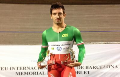 Pista, doppio oro per Francesco Ceci al “Trofeu Ciutat de Barcelona”