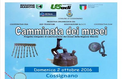  Cossignano, tappa del progetto ''Camminate dei musei''