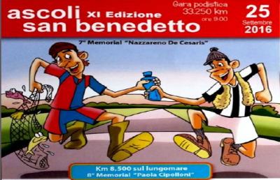Ascoli-San Benedetto, cinquecento runners in gara da Piazza Arringo al mare