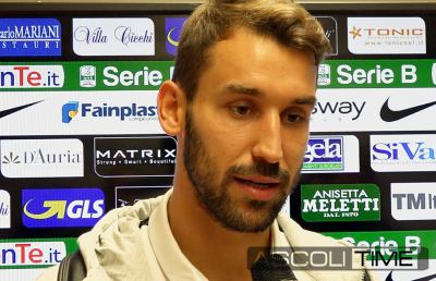 Ascoli Picchio, la voce di Augustyn dopo il pareggio con il Cesena