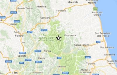 Terremoto, due scosse di magnitudo 3.4 e 3.6 nell'Ascolano