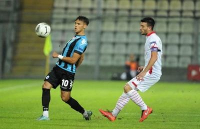 Carpi-Pisa 1-1, la banda Castori passa con Lasagna ma poi chiude in 9