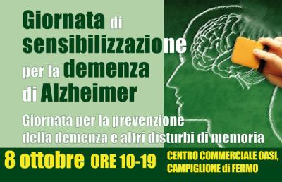 Fermo, esperti in campo per la prevenzione dell'Alzheimer