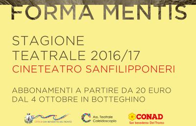 San Benedetto, al via nuova stagione Cineteatro San Filippo Neri
