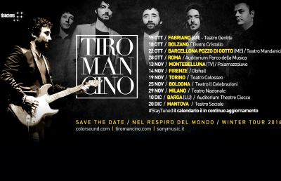 Tiromancino, parte da Fabriano il tour ''Nel respiro del Mondo''