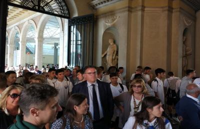 Ascoli, settore giovanile dal Papa. Cardinaletti: ''Soddisfazione enorme''