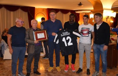 Ascoli Club “Rozzi”, bella serata a Montegiorgio in onore di Onelio Ilari