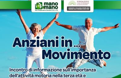San Benedetto, ''Anziani in... Movimento'' con progetto Mano a Mano Onlus