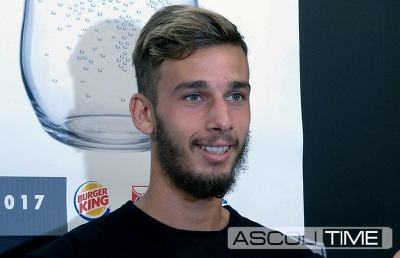 Ascoli, Cacia pronto a tornare in gruppo. Lesione all'adduttore per Mignanelli