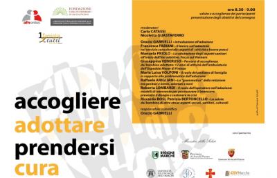 Ascoli Piceno, convegno medico-scientifico su adozione e accoglienza minori