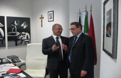 Ascoli e San Benedetto: progetti comuni in cantiere, incontro tra Piunti e Castelli