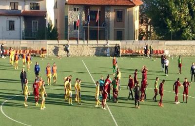 Olympia Agnonese-Fermana 3-2, highlights
