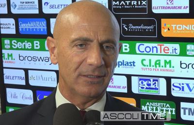 Salernitana, la voce di Sannino dopo il pareggo con l'Ascoli