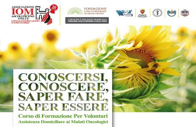 Iom Ascoli, corso di formazione gratuito per volontari domiciliari