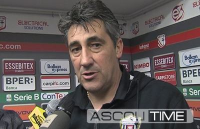 Ascoli Picchio, la voce di Aglietti dopo la vittoria in casa del Carpi
