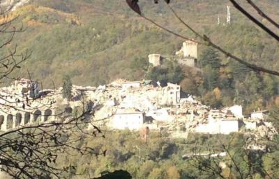 Nuovo Terremoto, vice sindaco Arquata del Tronto: ''Il centro storico è crollato''