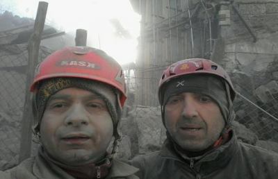 Terremoto, di nuovo al lavoro vigili del fuoco scampati a crolli ad Arquata