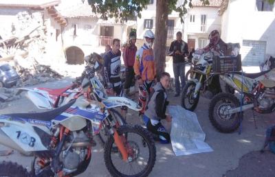 Terremoto Centro Italia: motociclisti volontari della FMI di nuovo in azione