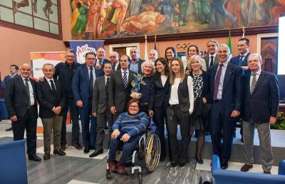“L'Amico Atletico”, successo per l'iniziativa di Cardinaletti al Salone d'Onore del Coni