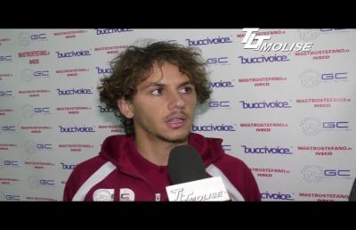 Olympia Agnonese-Monticelli 1-2, la voce di Guerra post gara