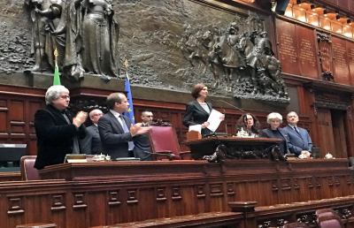 Terremoto, Boldrini in aula: ''Vogliamo sostenere e valorizzare i piccoli comuni''