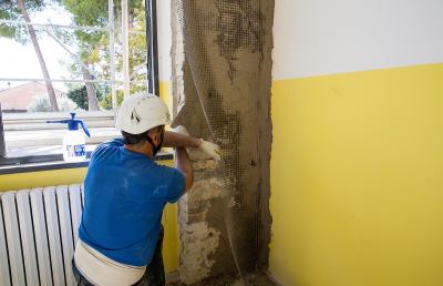 Monticelli, sindaco visita scuola lesionata: “Dal 14 Novembre lezioni riprenderanno ovunque”