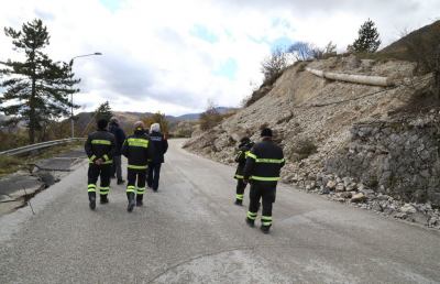 Terremoto, verifiche della Protezione Civile su acquedotto di Pescara del Tronto