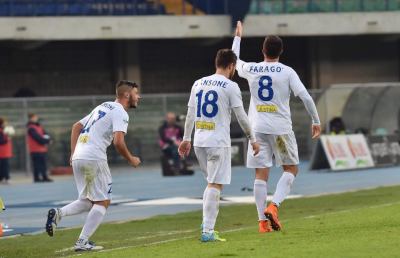 Serie B 14° turno: tonfo interno del Verona, il Benevento continua a stupire