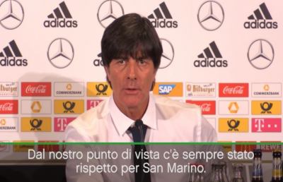 Polemiche post San Marino-Germania: ''Parole Muller non offensive''