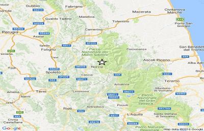 Terremoto, altra forte scossa di magnitudo 3.9 avvertita anche nell'Ascolano
