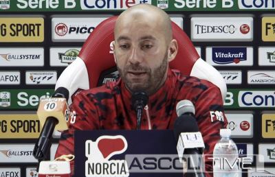 Ascoli-Perugia, le parole di Bucchi in conferenza stampa