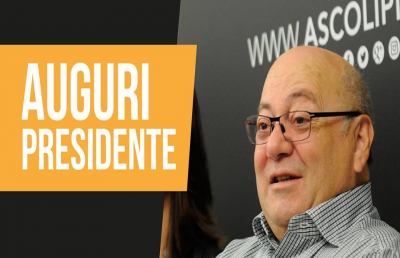 Ascoli Picchio, il patron Francesco Bellini spegne 69 candeline
